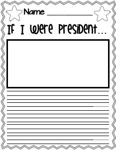 Presidents Day Worksheets and Printables